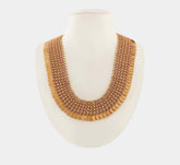 Royal beauty long gold necklace